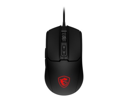 Msi Mouse Forge Gm100, Usb, Ottico, 6400Dpi, 7 Pulsanti Con Rotella, Nero