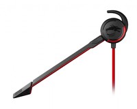 Msi Cuffie Headset Gaming Immerse Gh10, In-Line Volume E Mic Control, Microfono Removibile, 3.5Mm Jack, Compatibilita Ios/Android