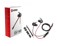 Msi Cuffie Headset Gaming Immerse Gh10, In-Line Volume E Mic Control, Microfono Removibile, 3.5Mm Jack, Compatibilita Ios/Android