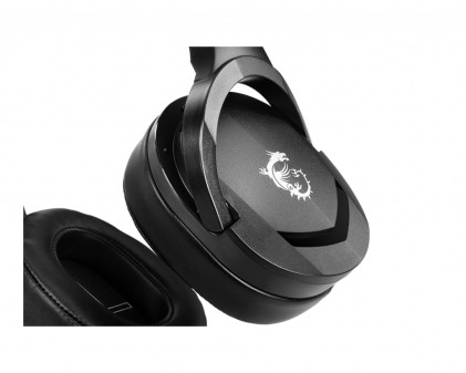 Msi Cuffie Headset Gaming Immerse Gh20, Driver 40Mm Alta Qualita, Design Ergonomico, Controller In- Line Completo, Connettore Jack 3.5Mm