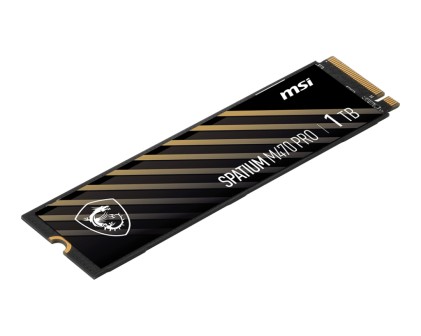 MSI Spatium M470 PRO PCIe 4.0 NVMe M.2 1TB PCI Express 4.0 3D NAND