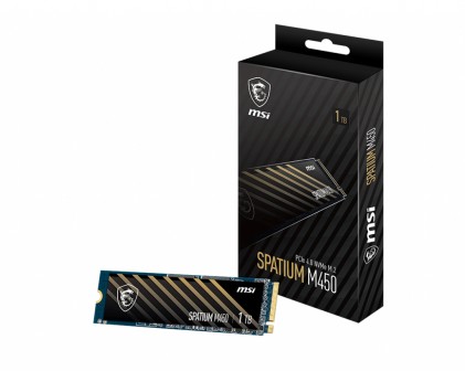 Msi Ssd Gaming Spatium M480 1Tb M2 Nvme Pcie 4.0