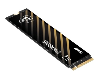 Msi Ssd Spatium M460 Pcie 4.0 Nvme M.2 2Tb Read/Write 4800/4400 Mbps