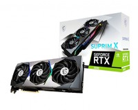 MSI GeForce RTX 3090 SUPRIM X 24G NVIDIA 24 GB GDDR6X