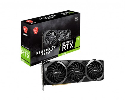 MSI RTX 3080 VENTUS 3X PLUS 12G OC LHR scheda video NVIDIA GeForce RTX 3080 12 GB GDDR6X