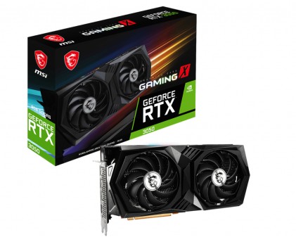 MSI GeForce RTX 3050 GAMING X 8G NVIDIA GeForce RTX 3050 8 GB GDDR6