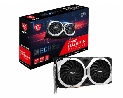 VGA MSI Radeon RX 6750 XT 12GB MECH 2X OC