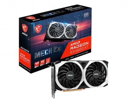 MSI RX 6600 XT MECH 2X 8G OC scheda video AMD Radeon RX 6600 XT 8 GB GDDR6