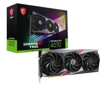 VGA MSI GeForce&reg; RTX 4070 12GB Gaming X Trio