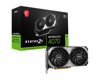 VGA MSI GeForce&reg; RTX 4070 12GB Ventus 2X E 12G OC
