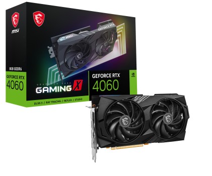 MSI GEFORCE RTX 4060 GAMING X 8G scheda video NVIDIA 8 GB GDDR6