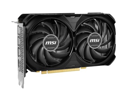 MSI GEFORCE RTX 4060 TI VENTUS 2X BLACK 16G OC scheda video NVIDIA 16 GB GDDR6