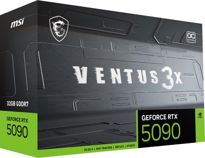 MSI VENTUS GEFORCE RTX 5090 32G 3X OC scheda video NVIDIA 32 GB GDDR7