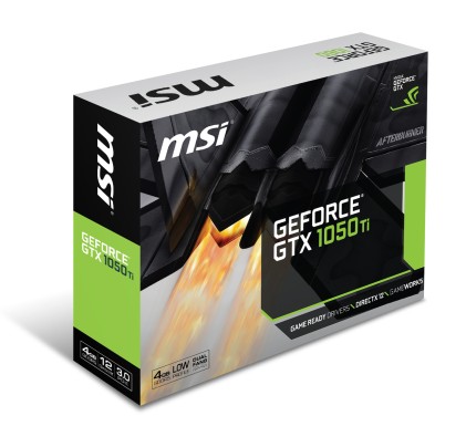 MSI V809-2404R scheda video NVIDIA GeForce GTX 1050 Ti 4 GB GDDR5