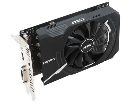 MSI GeForce GTX 1050 TI AERO ITX 4G OCV1 NVIDIA 4 GB GDDR5