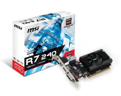 VGA MSI Radeon R7 240 2GB 2GD3 64bit
