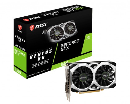 MSI GeForce GTX 1650 D6 VENTUS XS OCV1 NVIDIA 4 GB GDDR6