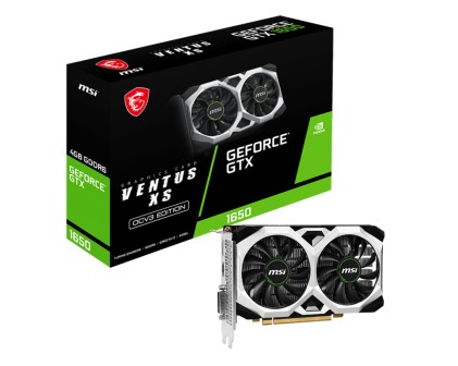 MSI VENTUS GeForce GTX 1650 D6 XS OCV3