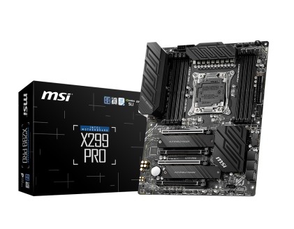 Msi Mb X299 Pro Lga 2066 8Ddr4 4Pci-Ex16 6Sata3 Atx