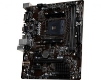 Mb Msi A320M Pro-E Am4 Ryzen 2D4 4S3 6U3 Pcie Gblan V/D
