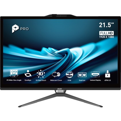 Aio 21,5 I3 8Gb 512Gb Bk W11H Tch I3-14100 Multitouch Antiglare 120W