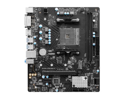 Mb Msi B450M-A Pro Max Ii Ryzen 2D4 4S3 1M.2 U3 Pcie Gblan D/H