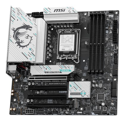 Mb Msi B860M Gaming Plus Wifi 1851 4Ddr5 4Pcie 4M2 4Sata Hd/Dp Matx