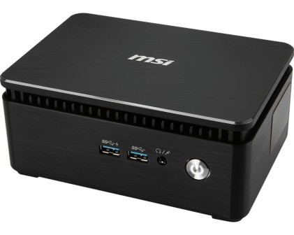 Pc Msi Cubi3 Silent I3 4G 256G W10P 7100U M.2+2,5" 4U3 Dp Hdmi Win10Pr0