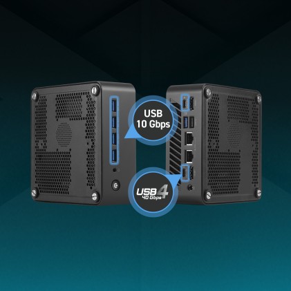 Pc Msi Cubi 5 Amd R7 Bb No Hdd/Ram R7-8845Hs Wifi H/D Vesa