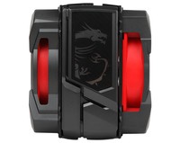 MSI Core Frozr XL Processore Refrigeratore Nero, Rosso