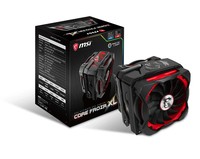 MSI Core Frozr XL Processore Refrigeratore Nero, Rosso