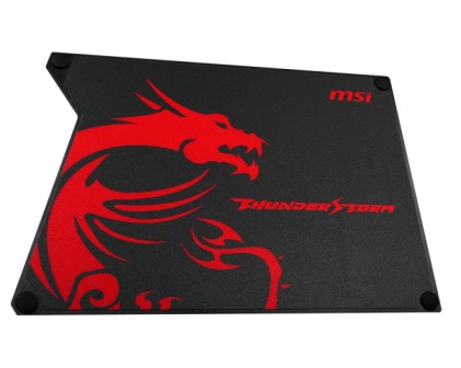 Tappetino Mouse Gaming Thunder Storm Aluminium  ,365*270*17Mm