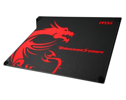 Tappetino Mouse Gaming Thunder Storm Aluminium  ,365*270*17Mm
