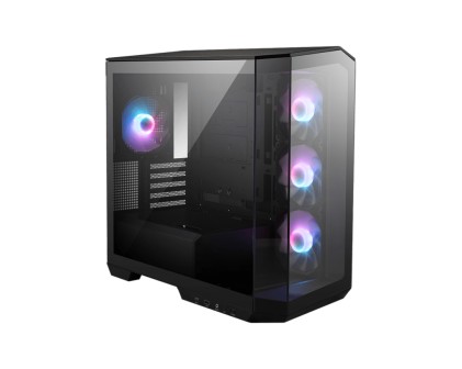 Case Mini-Tw Mpg Pano M100R Pz Bk Black No Psu Matx/Mini-Itx