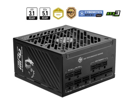Alimentatore 1250W Pcie5 80+ Gold Full Modular