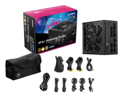 Alimentatore 1250W Pcie5 80+ Gold Full Modular