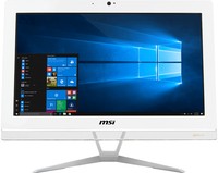 Aio 19,5" Pen N4000 8Gb 256G Fd M/T Wht Msi Freedos