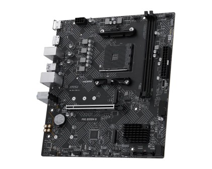 Mb Msi Pro B550M-B Am4 2D4 2M.2 4S3 1Pcie 6Usb2 D-Sub/Hdmi/Dp Matx