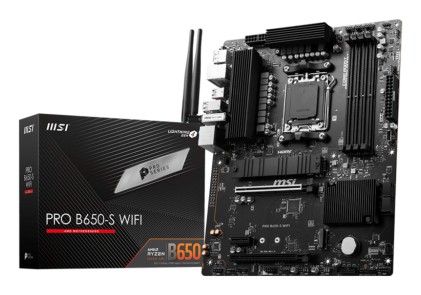 Mb Msi Pro B650-S Wifi Am5 Atx 4D5 4S3 3M.2 U3.2 3Pcie 1Hdmi/1Dp 170W