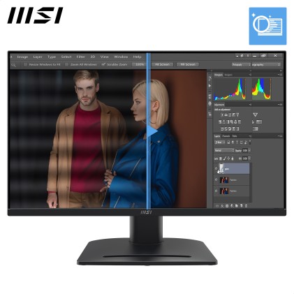 Mon 27Ips Wqhd Bk Mm Pivot Msi Pro Mp275Qpg 1Ms 100Hz