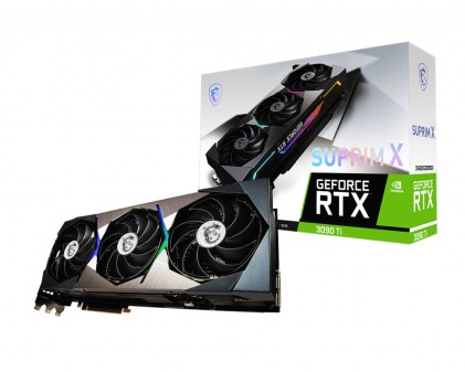 Vga Msi Nvidia Rtx 3090 Ti Suprim X 24G 24Gb Ddr6X 384Bit 1H/3Dp 420W