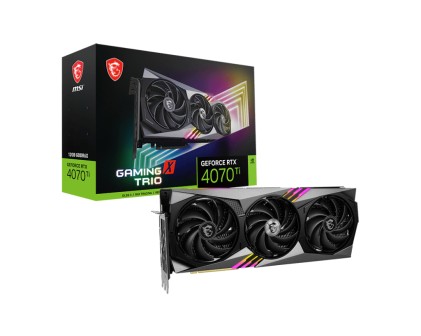 Vga Msi Rtx 4070 Ti Gaming X Trio 12G 12Gb Ddr6X 192Bit H/3*Dp 285W