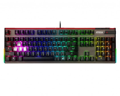 Tastiera Gaming Vigor Gk80 Black Meccanica Red Illuminazione Rgb