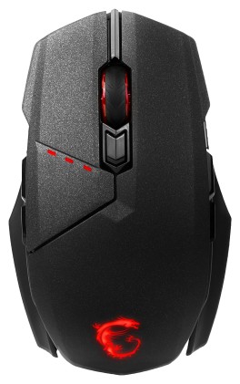 Mouse Gaming Clutch Gm70 Black Usb/Wireless 10800Dpi 10 Tasti Rgb