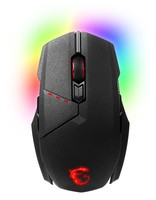 Mouse Gaming Clutch Gm70 Black Usb/Wireless 10800Dpi 10 Tasti Rgb