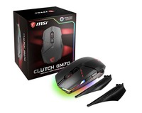 Mouse Gaming Clutch Gm70 Black Usb/Wireless 10800Dpi 10 Tasti Rgb