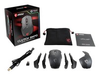 Mouse Gaming Clutch Gm70 Black Usb/Wireless 10800Dpi 10 Tasti Rgb
