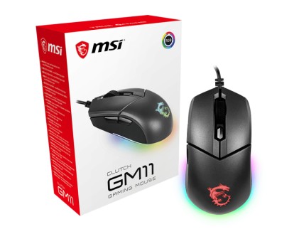 Mouse Gaming Clutch Gm11 Black Usb Con Filo 2400Dpi 4 Tasti