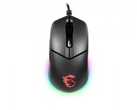 Mouse Gaming Clutch Gm11 Black Usb Con Filo 2400Dpi 4 Tasti