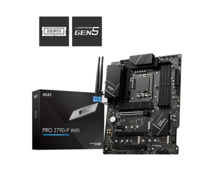 Mb Msi Pro Z790-P Wifi Ddr5 S1700 13Gen 4D5 6S3 M.2 U3 Gbl Raid H/D